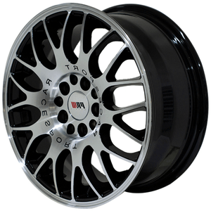 Paquete de 4 Rines 15X7 4 100 108 PRW Mod: P807 ET35 CB65 1 SILVER MACHINE FACE