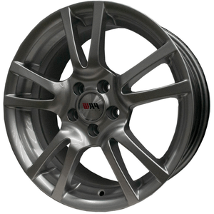 Paquete de 4 Rines 15X7 4 100 PRW Mod: P207 ET20 CB73 1 BLACK MACHINE FACE