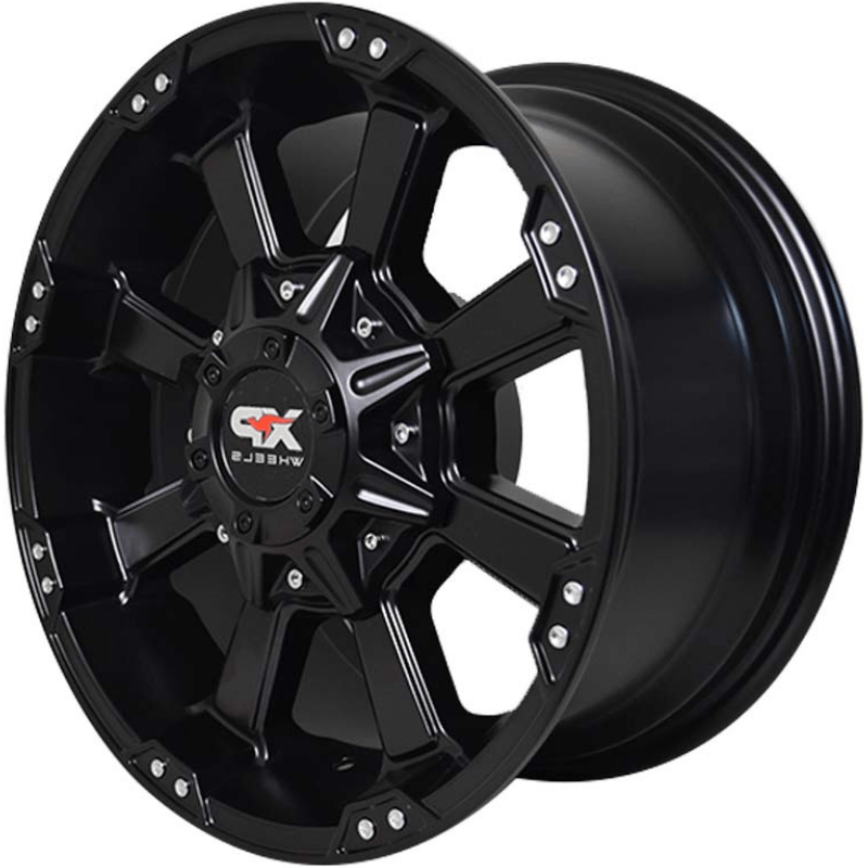 Paquete de 4 Rines 16X8 5-139.7 XP WHEELS Mod: 845 ET0 CB110 MATTE ...