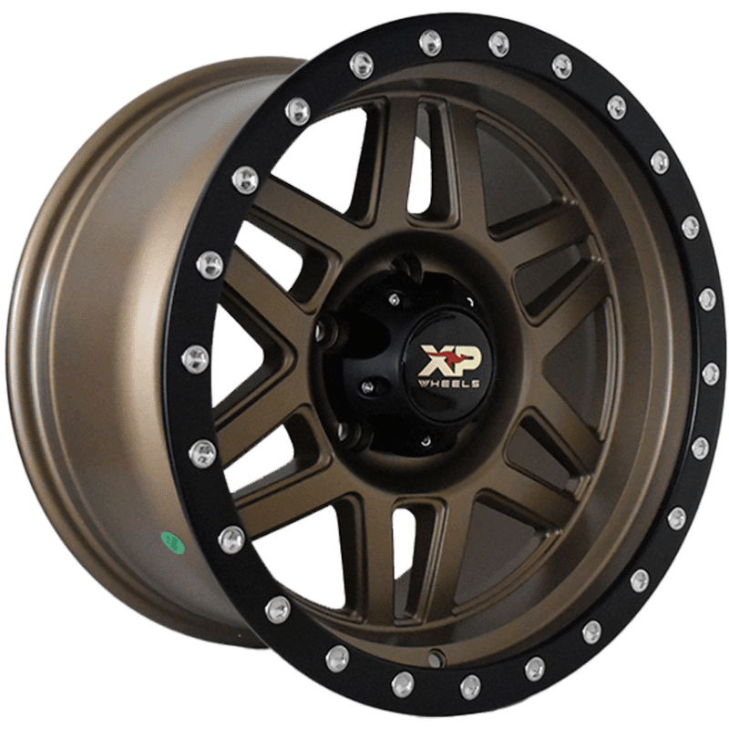 Paquete de 4 Rines 17X9 6-114.3/ XP WHEELS Mod: FC7807 ET0 CB66.3 SATIN ...