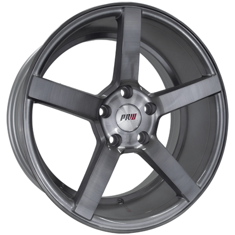 Paquete de 4 Rines 17X8 5-100 PRW Mod: P505 ET32 CB73.1 SILVER GLOSS ...