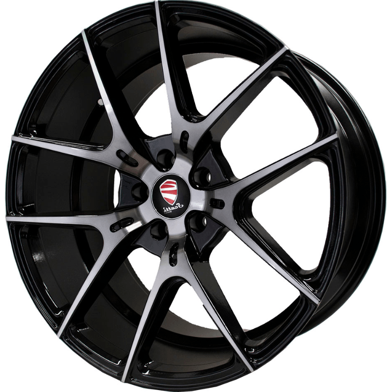 Paquete de 4 Rines 20X10 5-113 PRW Mod: P656 ET40 CB73.1 GLOSS BLACK ...