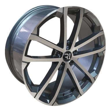 Paquete de 4 Rines 18X7.5 5-112 R1 SPORT MOD: 5088 ET43 CB57.1 GUN GREY ...