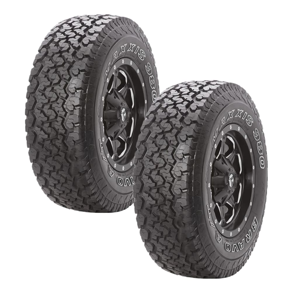 Paquete De 2 Llantas 27x8.50 R14 Maxxis Bravo At980 Worm Drive 95q 