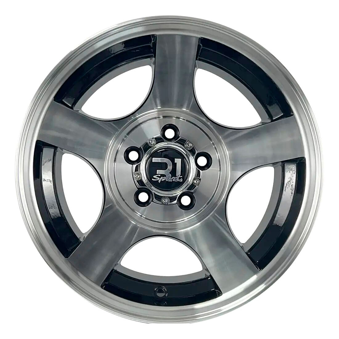 Paquete de 4 Rines 15X10 5-127 R1 SPORT Mod: 693 ET45 CB83.1 BLACK ...