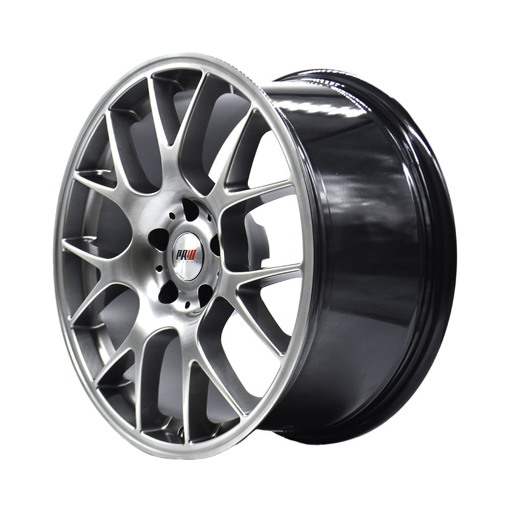 Paquete de 4 Rines 18X8 5-115 PRW Mod: P943 ET15 CB71.6 HYPER BLACK ...