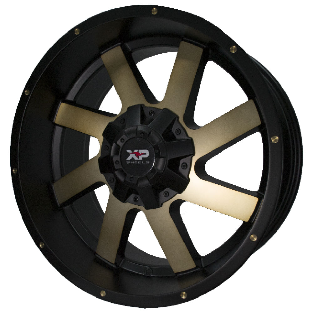Paquete de 4 Rines 20X10 5-127/139.7 XP WHEELS Mod: 8026 ET0 CB87.1 ...