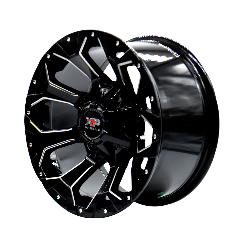 Paquete de 4 Rines 18X9 5-114.3 XP WHEELS Mod: 640 ET-12 CB83.06 GLOSS ...