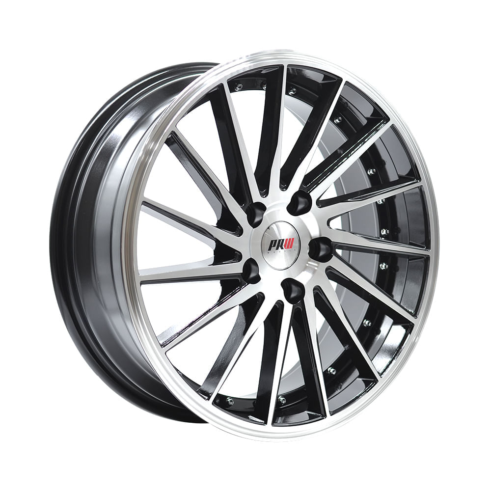 Paquete de 4 Rines 17X7 4-100/114.3 PRW Mod: HXZ242 ET35 CB73.1 BLACK ...