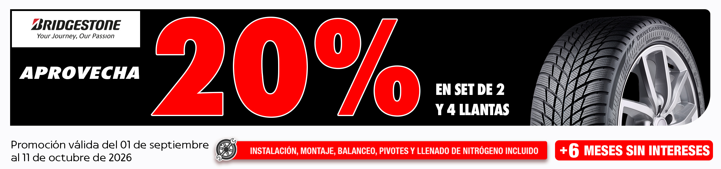 Llantas Bridgestone
